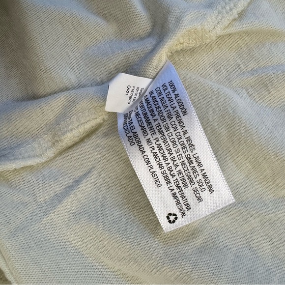 3/$15 NWOT Ava & Viv 4X Body Type Real Short Sleeve Tee Cream / Ivory - Picture 7 of 8